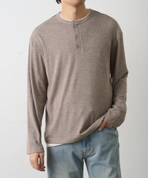 COLONY 2139（コロニートゥーワンスリーナイン）の「ニットソーレイヤードヘンリー長袖TEE（Tシャツ/カットソー）」