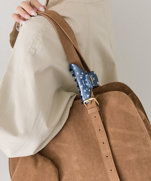 mystic（ミスティック）の「フラワービジューヘアクリップ（ブローチ/コサージュ・レディース・ネイビー・ONE SIZE）」の8枚目の写真