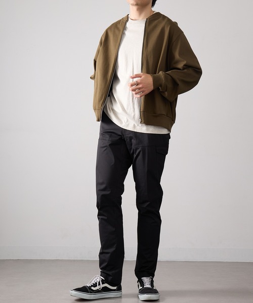 FORECAST(フォーキャスト)の「【FORECAST】ストレッチ テック カーゴジョガーパンツ 軽量/イージー仕様 6894(カーゴパンツ・メンズ・ブラック/グリーン・LL/L)」の13枚目の写真