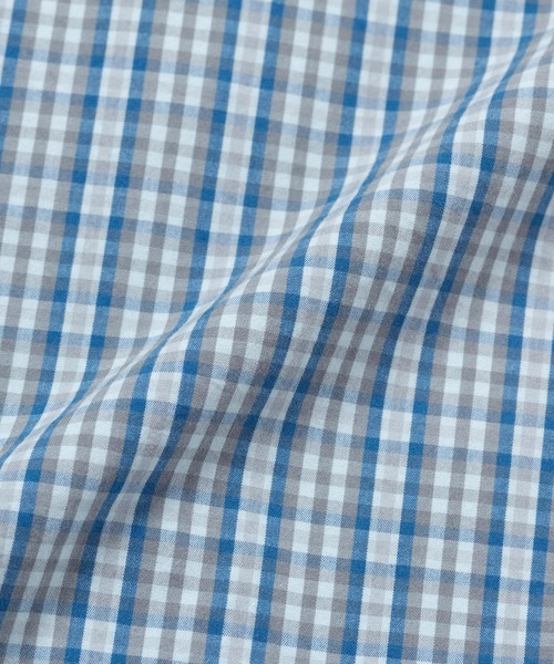 Gramicci（グラミチ）の「POPLIN MILLWOOD SHIRT / ポプリンミルウッドシャツ Gramicci グラミチ（シャツ/ブラウス・メンズ・ブルー/ブラウン・M/L/XL/XXL/S）」の10枚目の写真