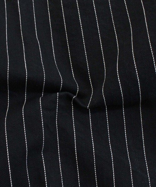schott(ショット)の「STRIPE FRISCO PANTS(スラックス・メンズ・ブラック/チャコールグレー・30/32/34/36)」の8枚目の写真