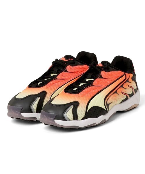 PUMA(プーマ)の「PUMA【プーマ】 - メンズ スニーカー【Inhale GLOWING RED/PUMA BLACK 401560-18】(スニーカー・メンズ・レッド・29.0cm/28.5cm/28.0cm)」の1枚目の写真