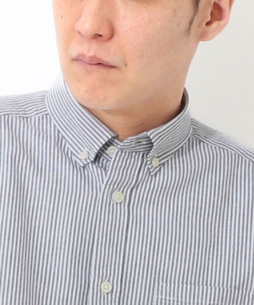 NOLLEY'S LIGHT(ノーリーズライト)の「【sunglaDOG】 オックスBDシャツ(シャツ/ブラウス・メンズ・マルチ/グレー系その他/ラベンダー/ホワイト・M/L/XL)」の20枚目の写真