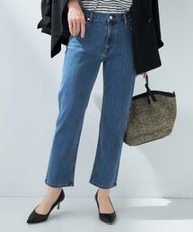 INDIVI（インディヴィ）の「【美脚／ストレッチ】ストレートデニム（デニムパンツ）」