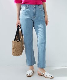 INDIVI（インディヴィ）の「【美脚／ストレッチ】ストレートデニム（デニムパンツ）」