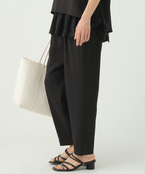 Elura（エルーラ）の「サラサラリラクシーテーパードパンツ＜低身長サイズあり＞/656778（その他パンツ・レディース・ブラック/ダークブラウン/オフホワイト/ミント/モカ・FREE(S)/LARGE/MEDIUM）」の11枚目の写真