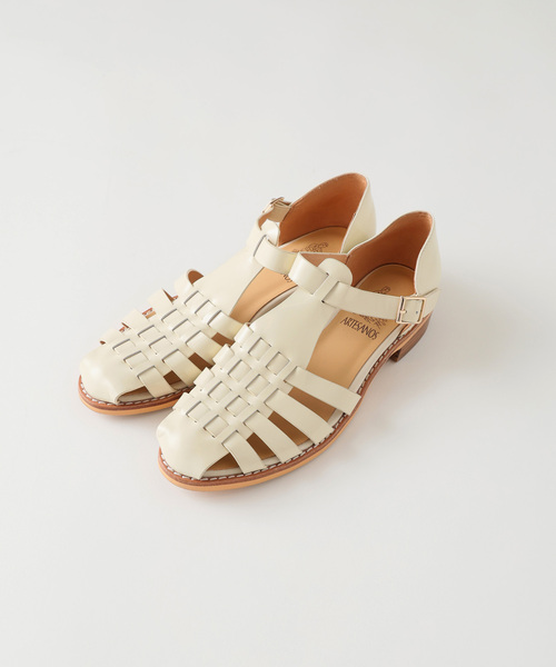 Spick & Span（スピックアンドスパン）の「ARTESANOS/アルテサノス グルカサンダル（サンダル・レディース・ブラウン/ホワイト系その他・37/36/38）」の12枚目の写真