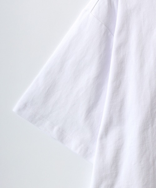U.S. POLO ASSN.（ユーエスポロアッスン）の「U.S. POLO ASSN./ユーエスポロアッスン 別注 ビッグシルエット ワンポイント刺繍 半袖Tシャツ レディース メンズ（Tシャツ/カットソー・メンズ・ホワイト/ダークグリーン/オートミール/ブラック/ボルドー・LL/L/M）」の12枚目の写真