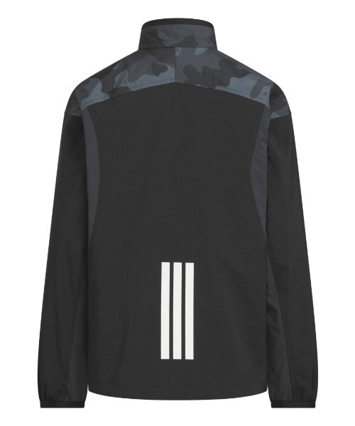 adidas(アディダス)の「アディダス adidas エッセンシャルズ カモ パック レギュラーフィット ライト ウーブン トラックトップ(ジャージ・キッズ・ブラック×グレー/ブルー・120cm/130cm/140cm/150cm/160cm)」の14枚目の写真