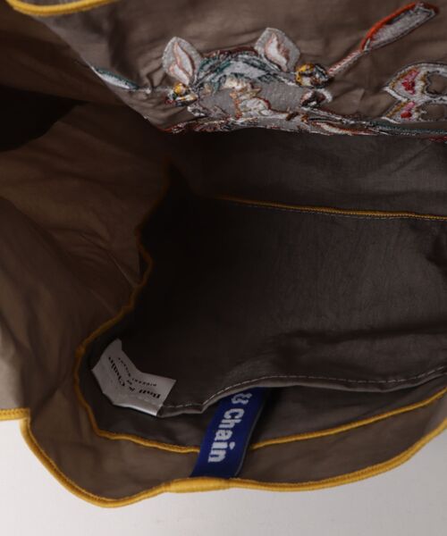 Scrap Book（スクラップブック）の「◆WEB限定 展開◆【Ball&Chain】HORSESHOE（エコバッグ/サブバッグ・レディース・グレー/オレンジ・FREE）」の5枚目の写真