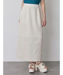 【セットアップ対応】メッシュナロースカート 夏服
