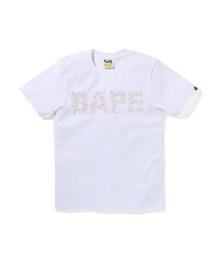 トップス A BATHING APE CRYSTAL STONE CROPPED TEE BABY MILO CRYSTAL STONE CROPPED TEE（Tシャツ/カットソー）｜A