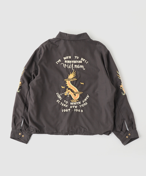 GOLD(ゴールド)の「GOLD / ゴールド VIET-NAM JACKET AGING MODEL(その他アウター・メンズ・ブラック・MEDIUM)」の2枚目の写真