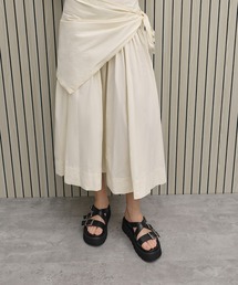 Laine レイン バックルプラットフォーム サンダル