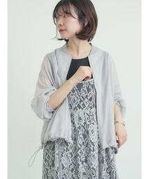 Samansa Mos2（サマンサ モスモス）の「シアーブルゾン（ブルゾン）」