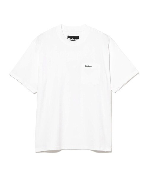 Barbour(バブアー)の「【別注】Barbour / 刺繍 ロゴ ポケットTシャツ(Tシャツ/カットソー・メンズ・ホワイト/ロイヤルブルー・36/40/38/42)」の12枚目の写真
