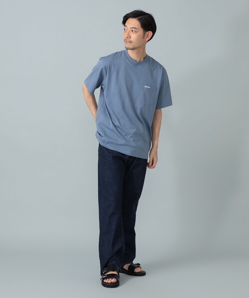 Barbour(バブアー)の「【別注】Barbour / 刺繍 ロゴ ポケットTシャツ(Tシャツ/カットソー・メンズ・ホワイト/ロイヤルブルー・36/40/38/42)」の19枚目の写真