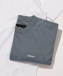 Barbour（バブアー）の「【別注】Barbour   刺繍 ロゴ ポケットTシャツ（Tシャツ/カットソー）」