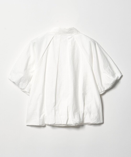 CITEN(シテン)の「<CITEN>バルーンスリーブショートシャツ(シャツ/ブラウス・レディース・ブラック/ライトブルー/ホワイト・FREE)」の8枚目の写真