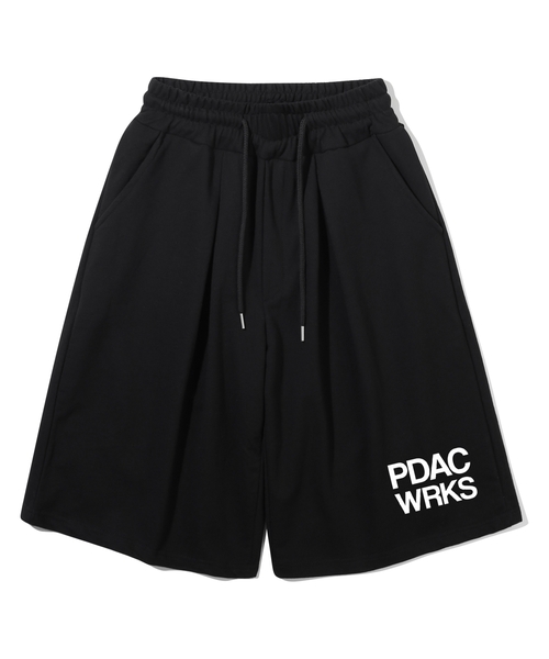 PEID(ペイド)の「PD PDAC ピンタック バミューダパンツ ブラック(その他パンツ・レディース・ブラック・2/3/1)」の1枚目の写真
