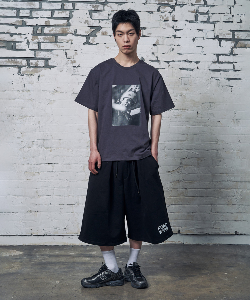 PEID(ペイド)の「PD PDAC ピンタック バミューダパンツ ブラック(その他パンツ・レディース・ブラック・2/3/1)」の5枚目の写真