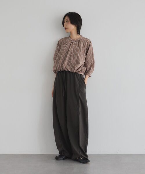 GARAGE OF GOOD CLOTHING(ガレージオブグッドクロージング)の「ストライプタックプルオーバーA(シャツ/ブラウス・レディース・ブラウン系その他4・FREE)」の11枚目の写真