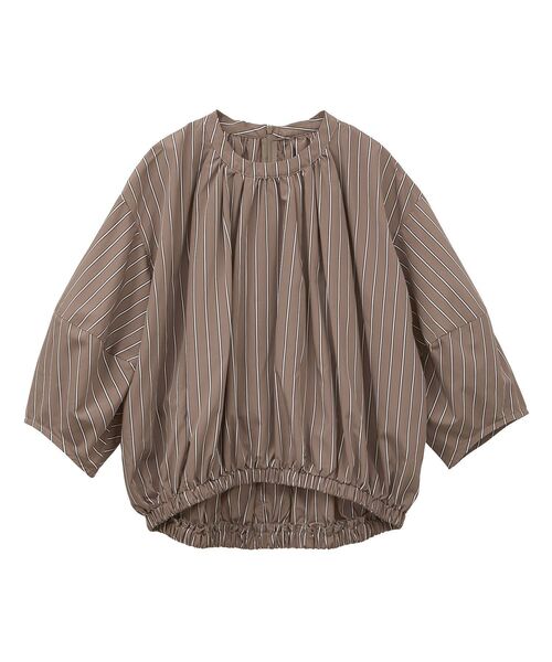 GARAGE OF GOOD CLOTHING(ガレージオブグッドクロージング)の「ストライプタックプルオーバーA(シャツ/ブラウス・レディース・ブラウン系その他4・FREE)」の12枚目の写真