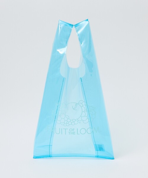FRUIT OF THE LOOM(フルーツオブザルーム)の「【FRUIT OF THE LOOM/フルーツオブザルーム】CLEAR SHOPPING BAG / クリアショッピングバッグ/ユニセックス(トートバッグ・メンズ・エメラルド/サックスブルー/イエロー/ホワイト・フリー)」の15枚目の写真
