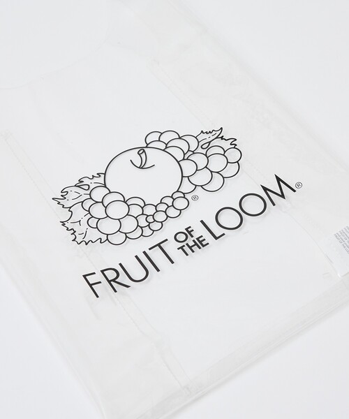 FRUIT OF THE LOOM(フルーツオブザルーム)の「【FRUIT OF THE LOOM/フルーツオブザルーム】CLEAR SHOPPING BAG / クリアショッピングバッグ/ユニセックス(トートバッグ・メンズ・エメラルド/サックスブルー/イエロー/ホワイト・フリー)」の21枚目の写真