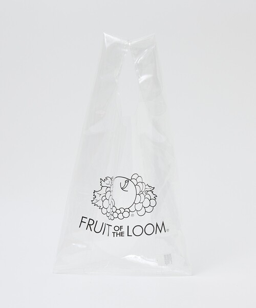FRUIT OF THE LOOM(フルーツオブザルーム)の「【FRUIT OF THE LOOM/フルーツオブザルーム】CLEAR SHOPPING BAG / クリアショッピングバッグ/ユニセックス(トートバッグ・メンズ・エメラルド/サックスブルー/イエロー/ホワイト・フリー)」の22枚目の写真