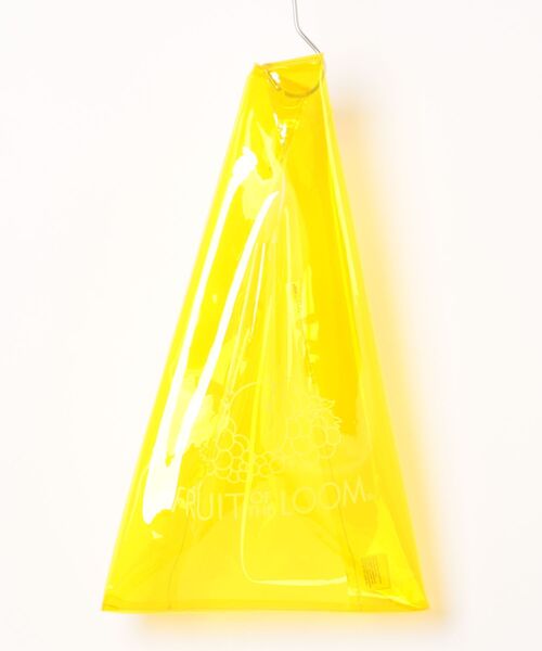 FRUIT OF THE LOOM(フルーツオブザルーム)の「【FRUIT OF THE LOOM/フルーツオブザルーム】CLEAR SHOPPING BAG / クリアショッピングバッグ/ユニセックス(トートバッグ・メンズ・エメラルド/サックスブルー/イエロー/ホワイト・フリー)」の8枚目の写真