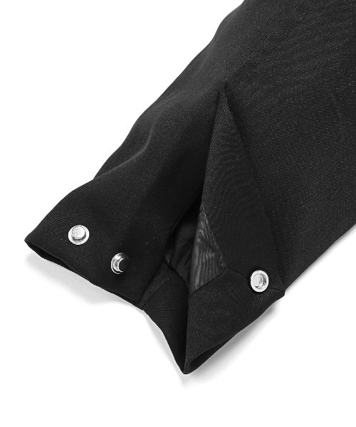 LUXSTYLE(ラグスタイル)の「ショート丈オーバーサイズジップブルゾン(ブルゾン・メンズ・チャコール/ブラック・L/M)」の19枚目の写真