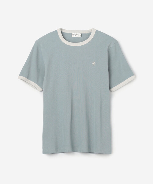 GYMPHLEX(ジムフレックス)の「Gymphlex | リンガーTシャツ WOMEN(Tシャツ/カットソー・レディース・ブルー系その他/ネイビー/ホワイト・12/14)」の4枚目の写真