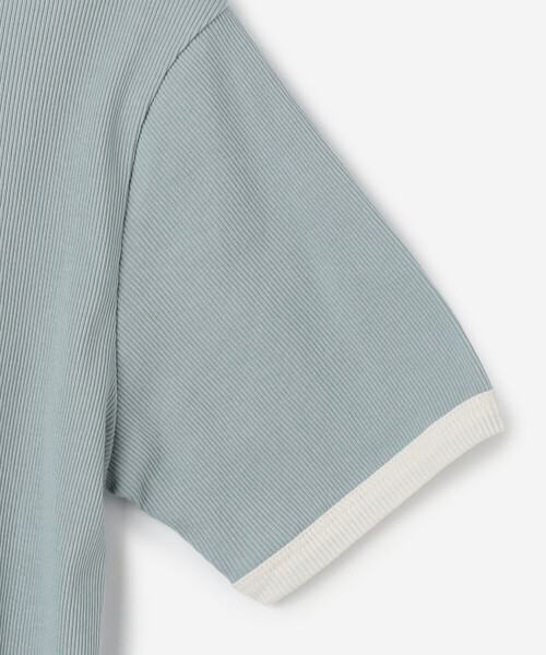 GYMPHLEX(ジムフレックス)の「Gymphlex | リンガーTシャツ WOMEN(Tシャツ/カットソー・レディース・ブルー系その他/ネイビー/ホワイト・12/14)」の7枚目の写真