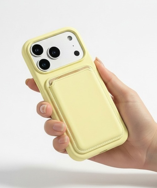 Fun & Daily(ファンアンドデイリー)の「Magsafe対応 Silicon Color iPhone 16 17 Pro ProMax Case / アイフォンケース&カバー(スマホケース/カバー・レディース・ベージュ/グレー/グリーン/イエロー/ネイビー/ブラック・iPhone 17 Pro Max/iPhone 17 Pro/iPhone 17/iPhone 16/iPhone 16 Pro Max/iPhone 16 Pro)」の6枚目の写真