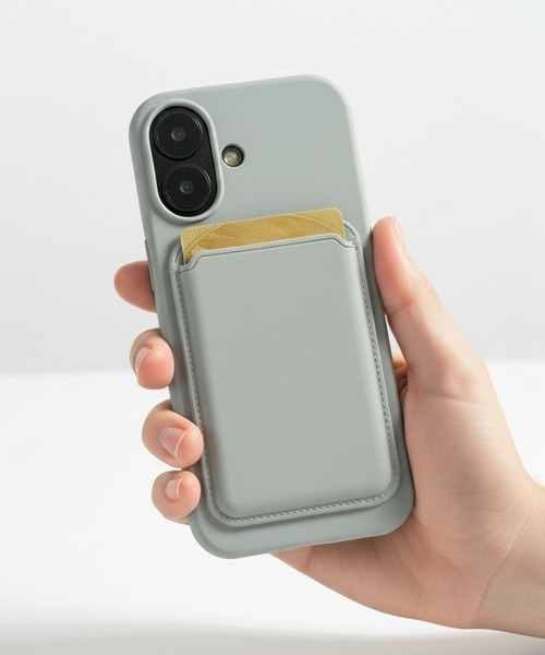 Fun & Daily(ファンアンドデイリー)の「Magsafe対応 Silicon Color iPhone 16 17 Pro ProMax Case / アイフォンケース&カバー(スマホケース/カバー・レディース・ベージュ/グレー/グリーン/イエロー/ネイビー/ブラック・iPhone 17 Pro Max/iPhone 17 Pro/iPhone 17/iPhone 16/iPhone 16 Pro Max/iPhone 16 Pro)」の12枚目の写真