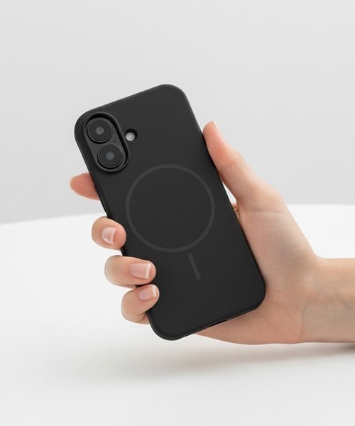 Fun & Daily(ファンアンドデイリー)の「Magsafe対応 Silicon Color iPhone 16 17 Pro ProMax Case / アイフォンケース&カバー(スマホケース/カバー・レディース・ベージュ/グレー/グリーン/イエロー/ネイビー/ブラック・iPhone 17 Pro Max/iPhone 17 Pro/iPhone 17/iPhone 16/iPhone 16 Pro Max/iPhone 16 Pro)」の8枚目の写真