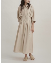 moi tytto（モイテュット）の「シャツワンピース（シャツワンピース）」