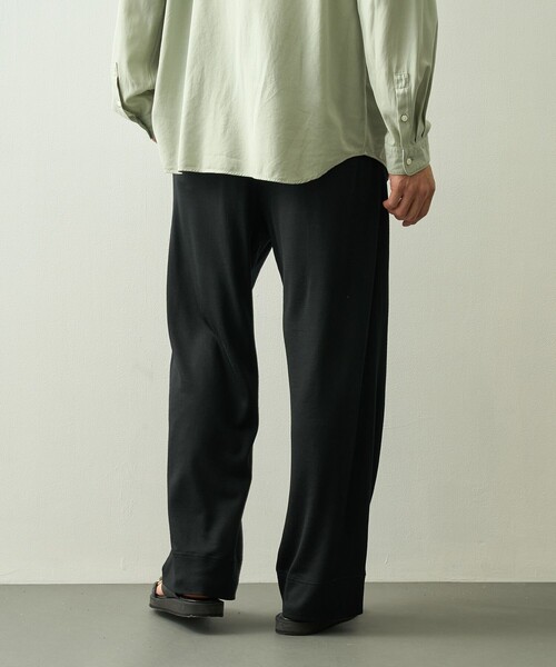 WRAPINKNOT(ラッピンノット)の「【WRAPINKNOT/ラッピンノット】Wide Pants(その他パンツ・メンズ・ブラック・2/3)」の4枚目の写真