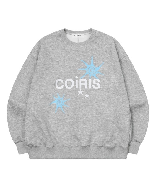 COIRIS_（コイリス）の「アスト スウェット 男女共用 (3カラー)（スウェット・レディース・ブラック/チャコールグレー/グレー・FREE）」の3枚目の写真