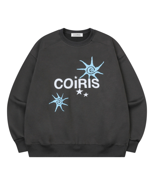 COIRIS_（コイリス）の「アスト スウェット 男女共用 (3カラー)（スウェット・レディース・ブラック/チャコールグレー/グレー・FREE）」の7枚目の写真