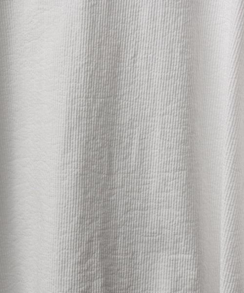 MICHEL KLEIN（ミッシェル・クラン）の「[新色追加/接触冷感]サッカードルマンスリーブカットソー（Tシャツ/カットソー・レディース・ダークインディゴブルー/ブラック/ライトグレー/ホワイト/ブラウン/ネイビー・38）」の13枚目の写真