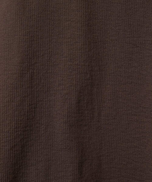 MICHEL KLEIN（ミッシェル・クラン）の「[新色追加/接触冷感]サッカードルマンスリーブカットソー（Tシャツ/カットソー・レディース・ダークインディゴブルー/ブラック/ライトグレー/ホワイト/ブラウン/ネイビー・38）」の16枚目の写真