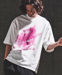 GLIMCLAP（グリムクラップ）の「mt10460- Graphic Art Print T-shirt プリントTシャツ(202-058-gls-cg)（Tシャツ/カットソー）」