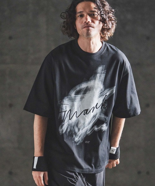 GLIMCLAP(グリムクラップ)の「mt10460- Graphic Art Print T-shirt プリントTシャツ(202-058-gls-cg)(Tシャツ/カットソー・メンズ・ブラック×ホワイト/ホワイト×ピンク/ブラック×ブルー/ホワイト×ブラック・S/M/L)」の22枚目の写真