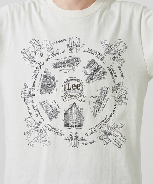 Lee(リー)の「LeeバンダナTシャツ(Tシャツ/カットソー・メンズ・ネイビー/レッド/ホワイト・MEDIUM/LARGE/X-LARGE/SMALL)」の11枚目の写真