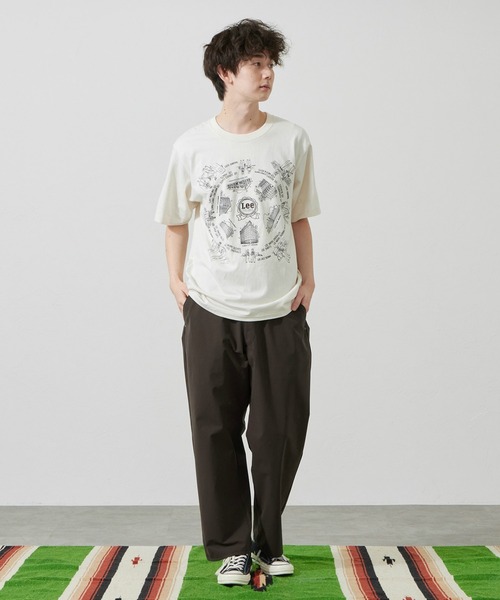 Lee(リー)の「LeeバンダナTシャツ(Tシャツ/カットソー・メンズ・ネイビー/レッド/ホワイト・MEDIUM/LARGE/X-LARGE/SMALL)」の5枚目の写真