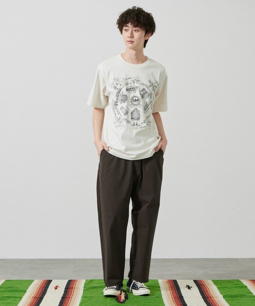 Lee(リー)の「LeeバンダナTシャツ(Tシャツ/カットソー・メンズ・ネイビー/レッド/ホワイト・MEDIUM/LARGE/X-LARGE/SMALL)」の6枚目の写真