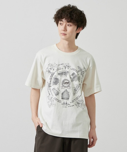Lee(リー)の「LeeバンダナTシャツ(Tシャツ/カットソー・メンズ・ネイビー/レッド/ホワイト・MEDIUM/LARGE/X-LARGE/SMALL)」の7枚目の写真