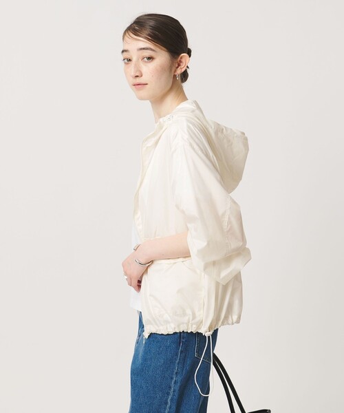 UNITED ARROWS（ユナイテッドアローズ）の「ショート ボリューム ブルゾン ‐ウォッシャブル‐（ブルゾン・レディース・ブラック/ダークグレー/ホワイト・FREE）」の5枚目の写真